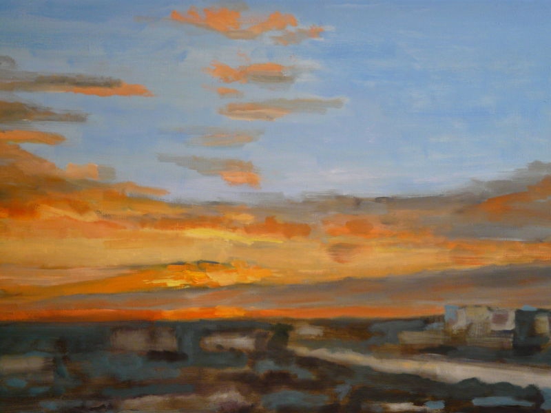 Click here to view Sunset over Philadelplhia by Jerome Schwartz
